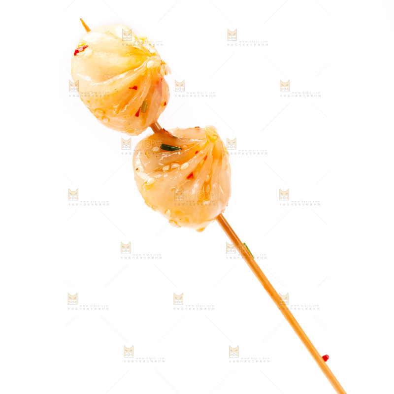 白底上包子串
