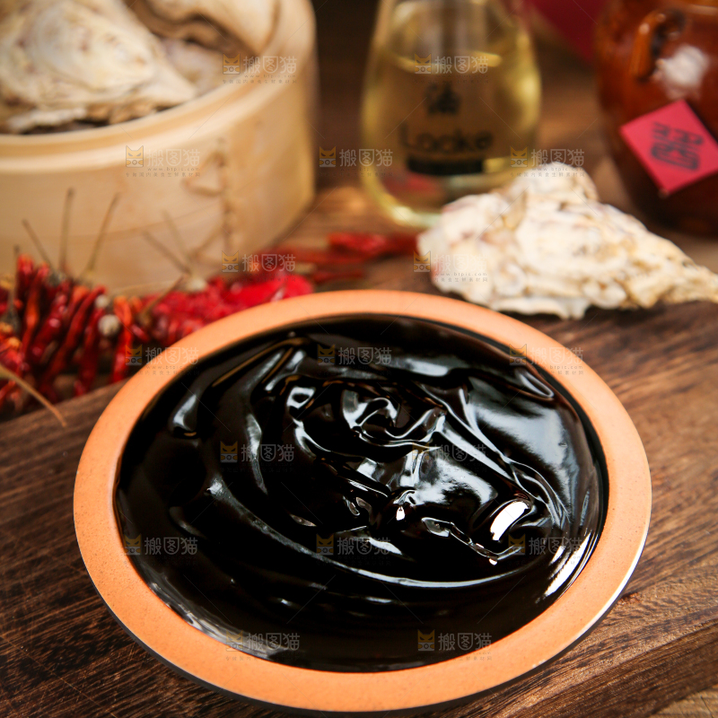 碗里的蚝油