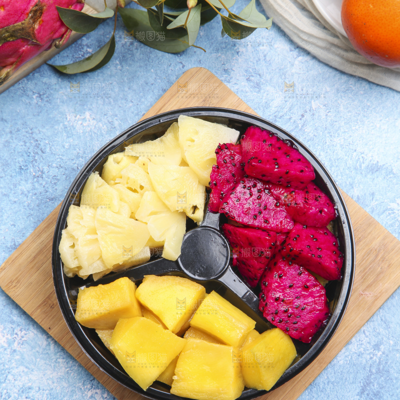 盒子里的水果组合