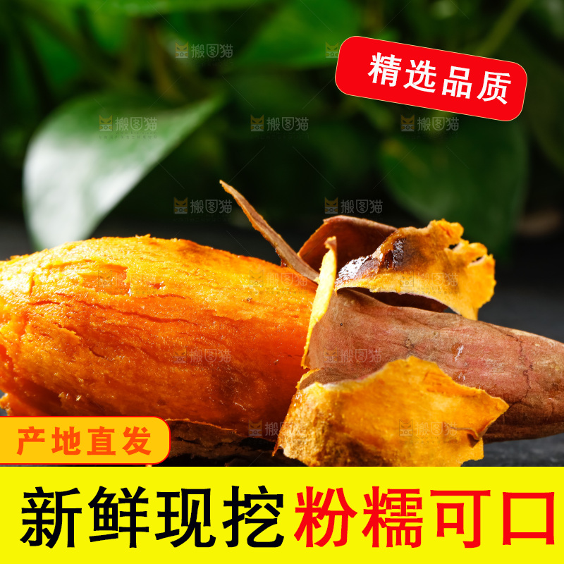 木底上的烟薯