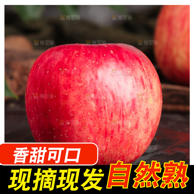 深底上的洛川红富士