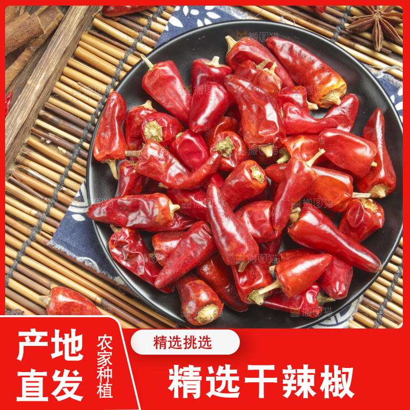 盘子里的子弹头辣椒