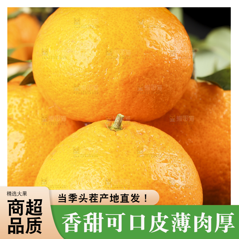 石板上的椪柑