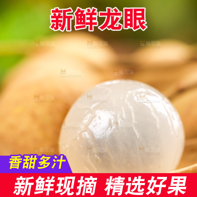 篮子里装着南平龙眼