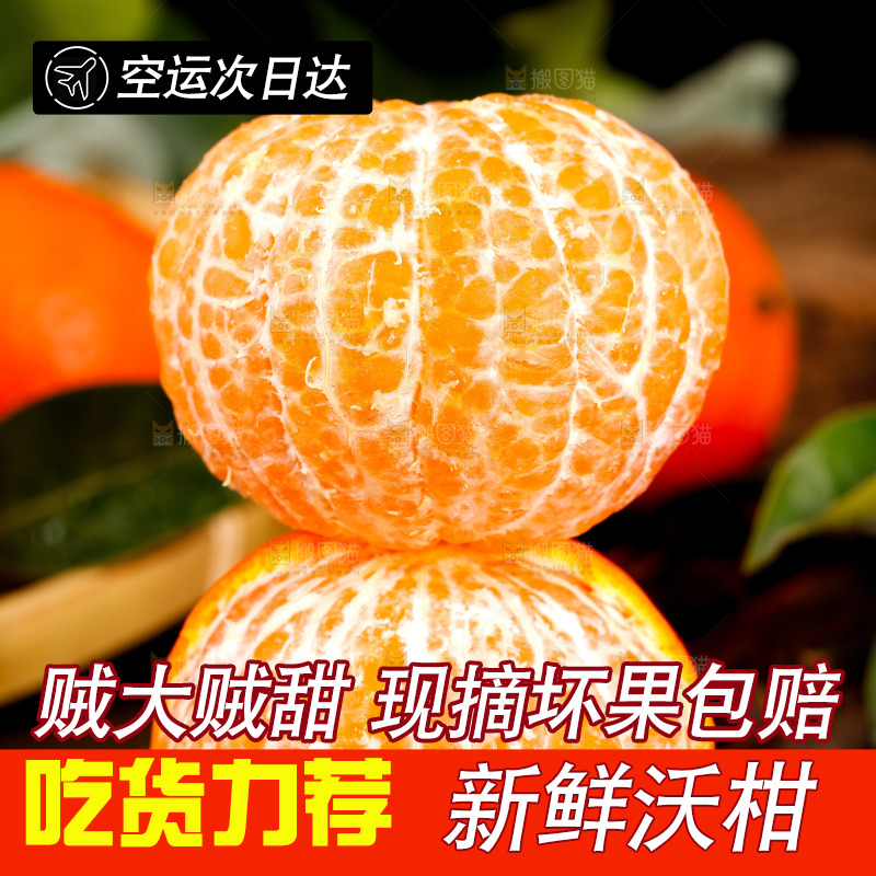 竹底上的四川沃柑