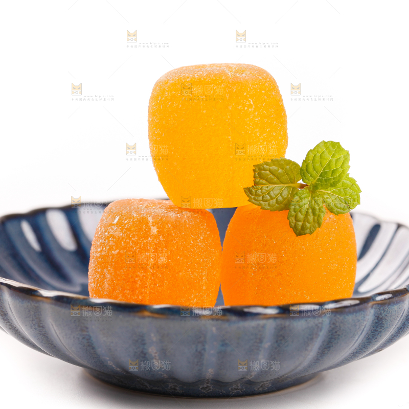 碟子里的水果味软糖