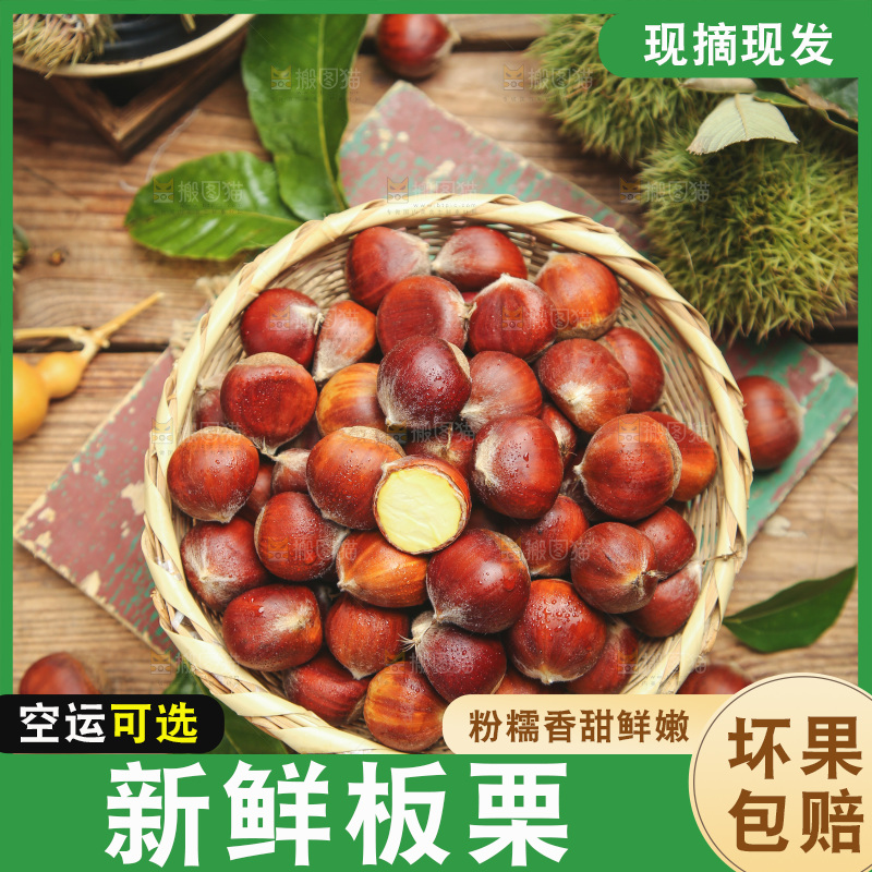 篮子里的迁西板栗
