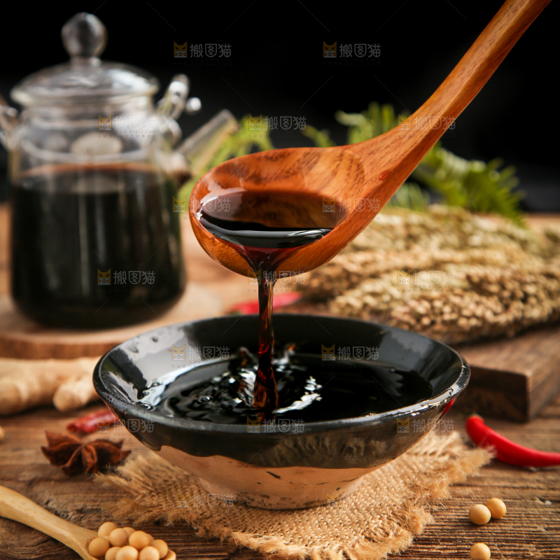 盘子里装着老陈醋