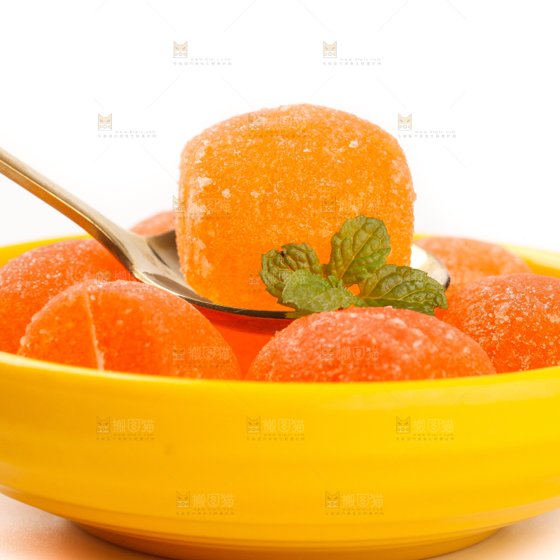 碟子里的水果味软糖