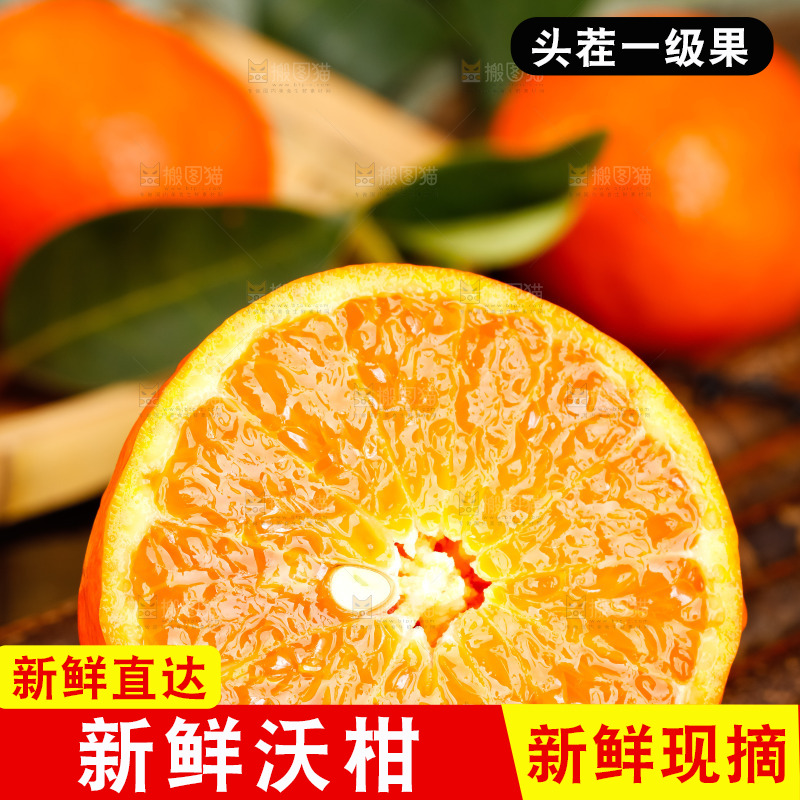 竹底上的四川沃柑