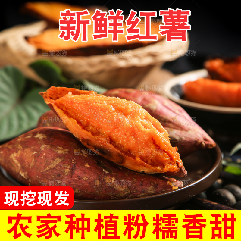 深底上的烟薯