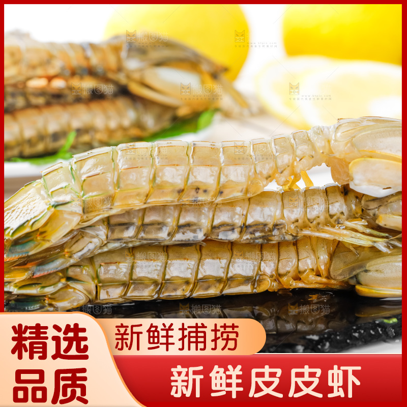 黑石板上的濑尿虾