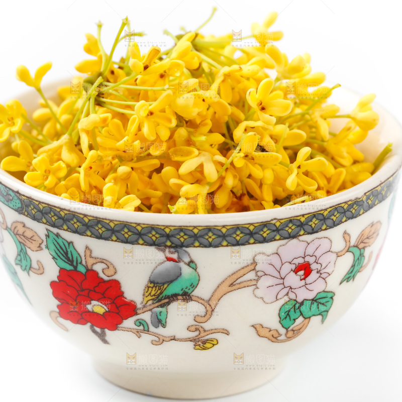 碗里的金桂花