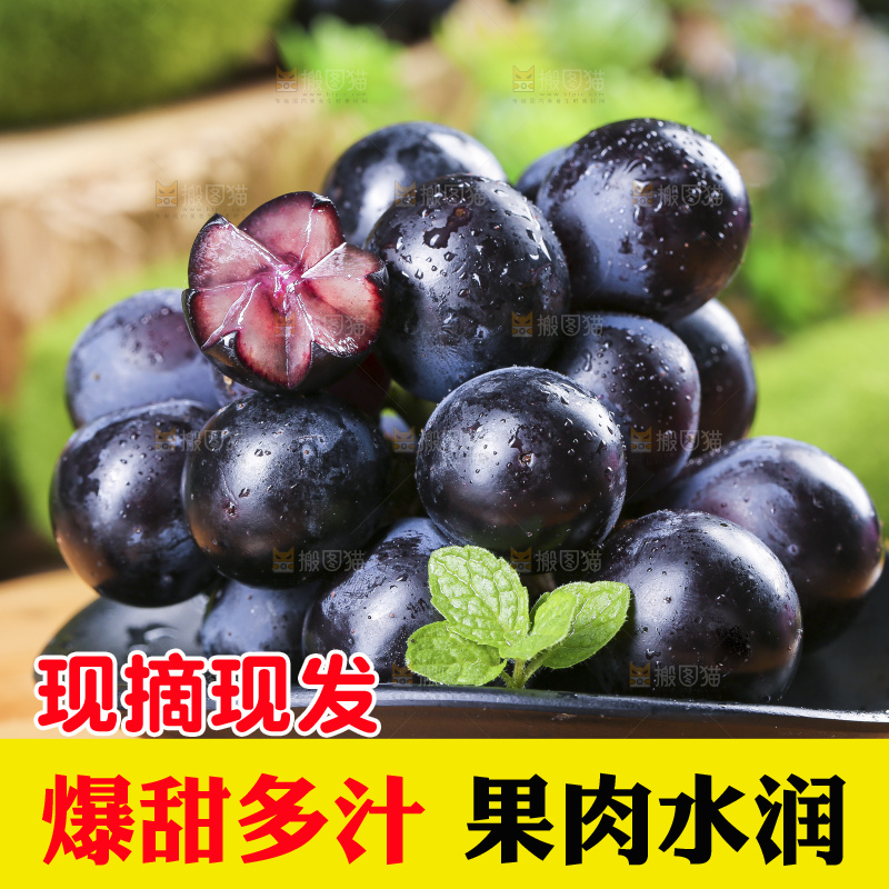 碟子里装着黑加仑