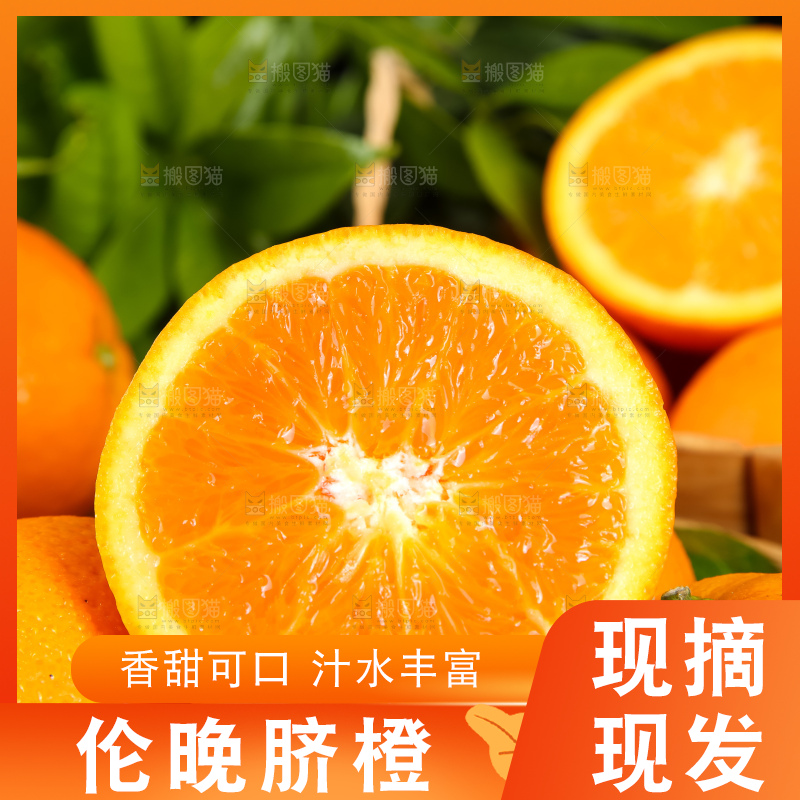 篮子里放着秭归脐橙