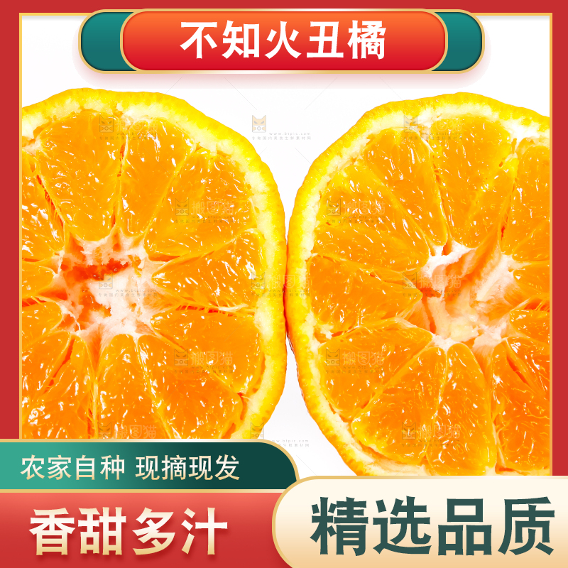 手里拿着丑柑
