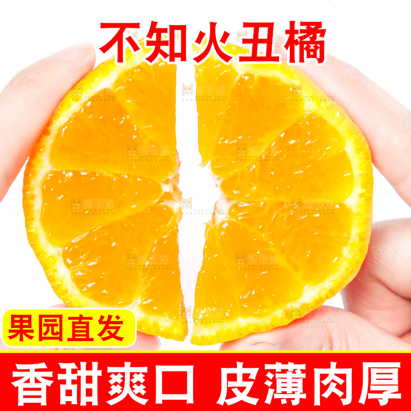 手里拿着不知火柑橘