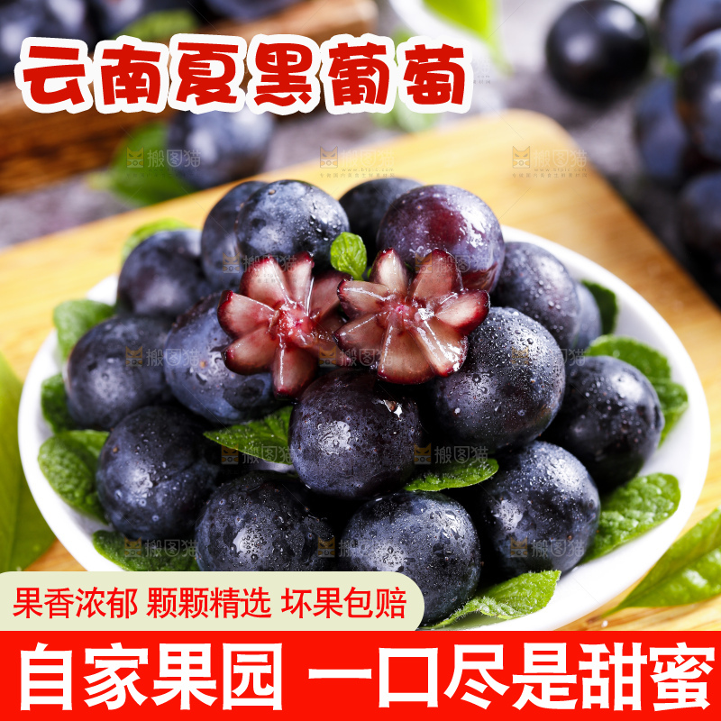 夏黑葡萄