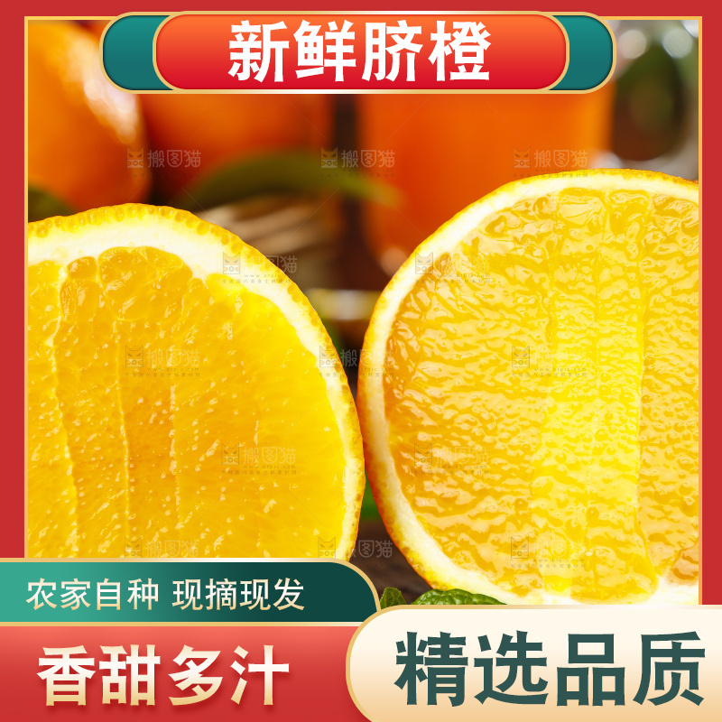 深底上放着赣南脐橙