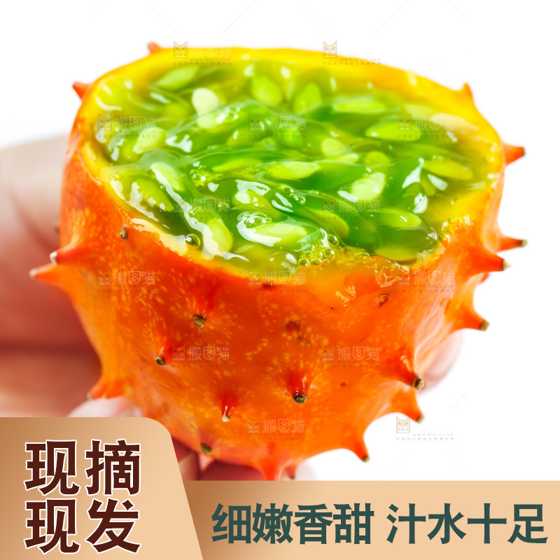 手里拿着火参果