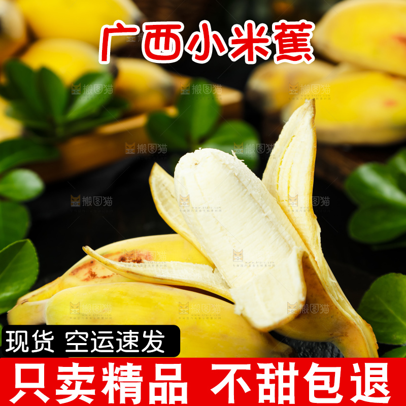 黑底上的苹果蕉