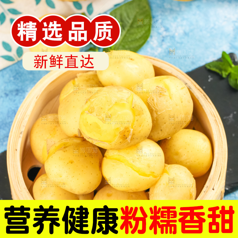 竹笼里的小土豆