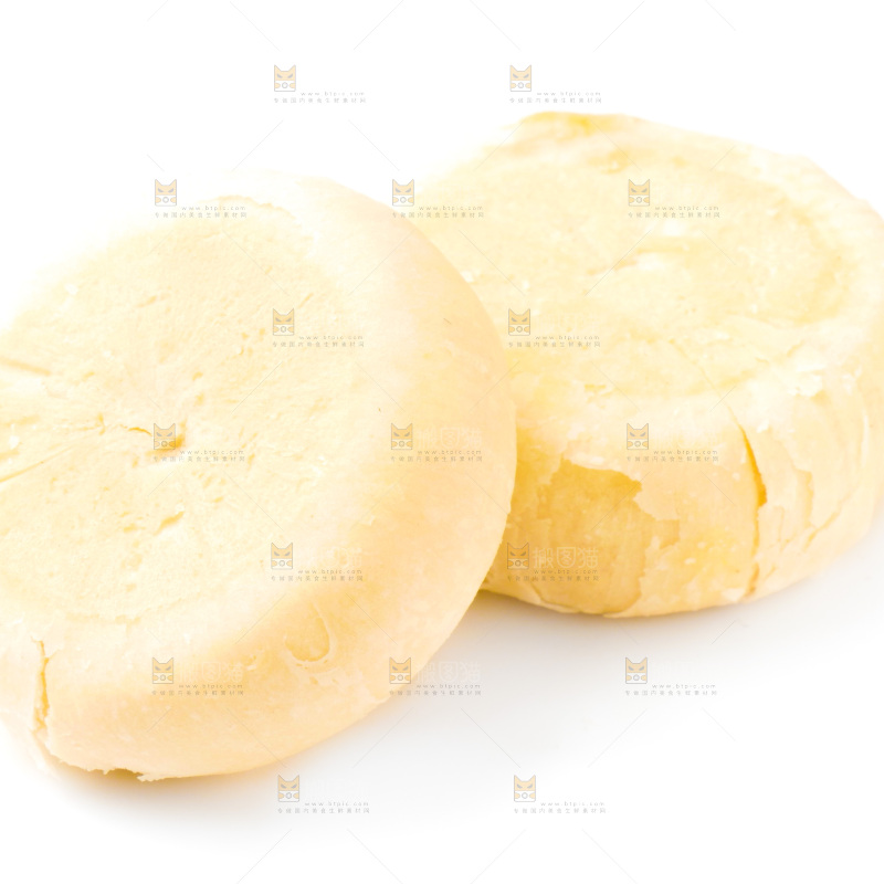 白底上的榴莲饼