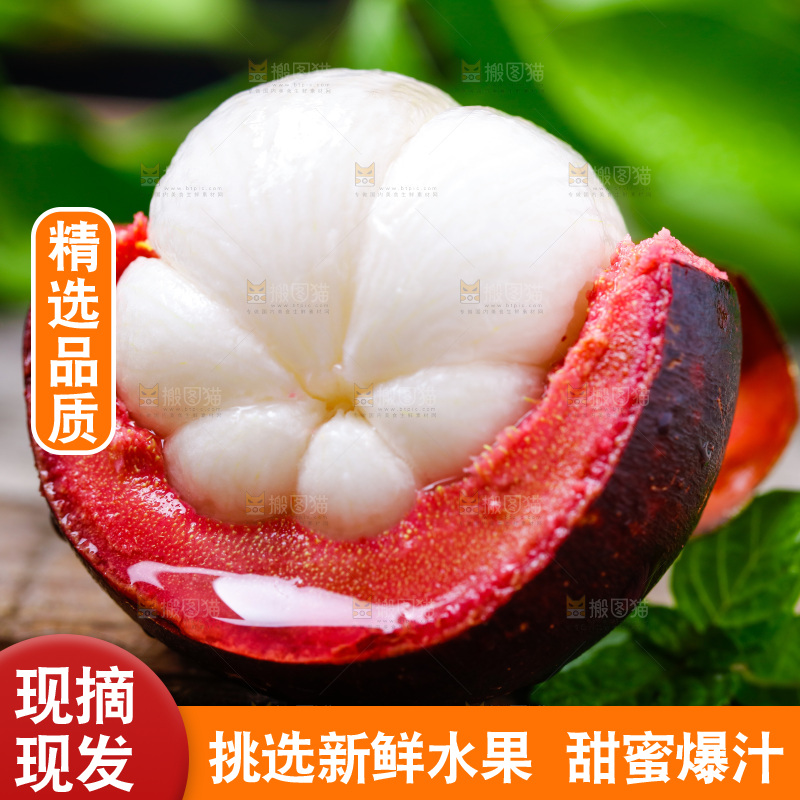 木底上的新鲜山竹