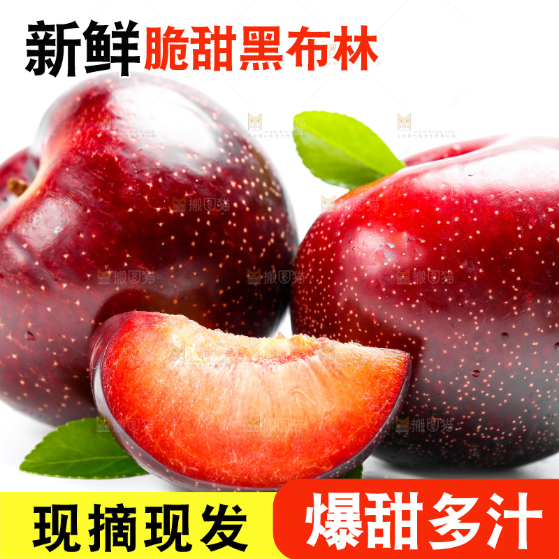 白底上的黑布林
