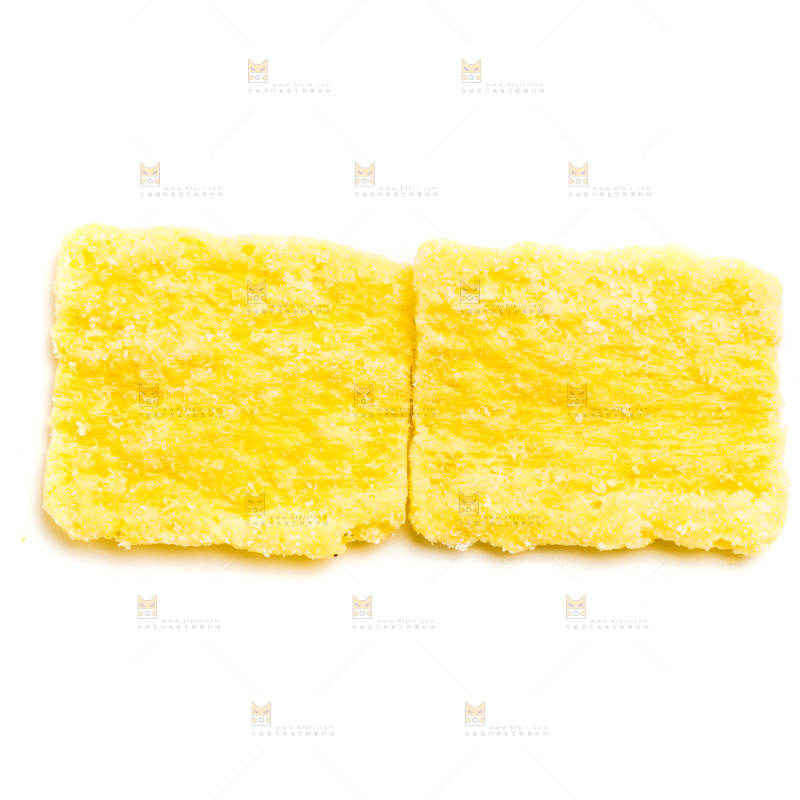 白底上的锅巴