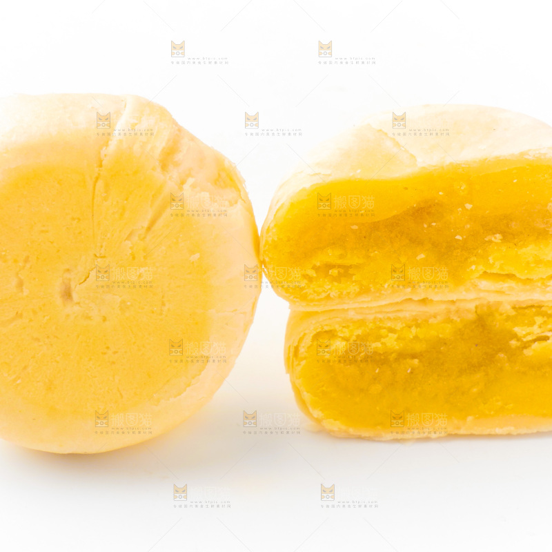 白底上的榴莲饼
