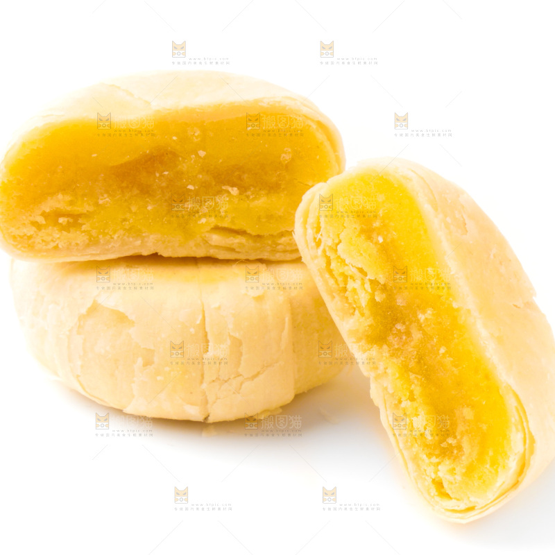 白底上的榴莲饼