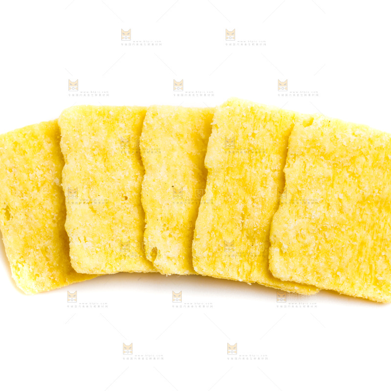 白底上的锅巴