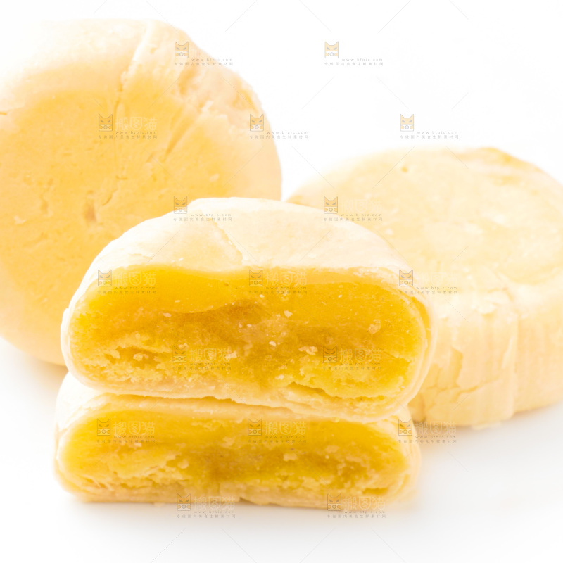 白底上的榴莲饼