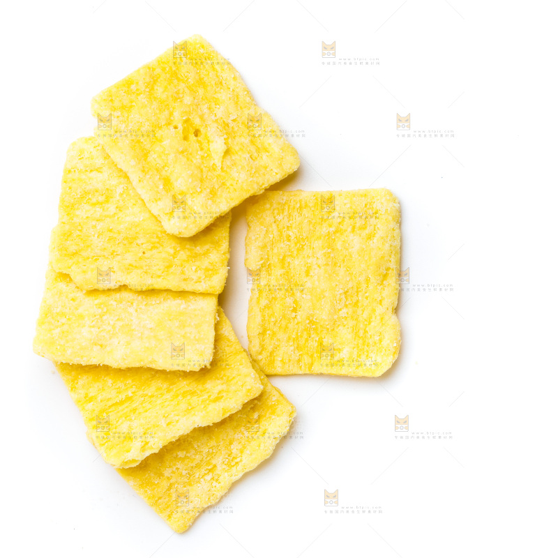 白底上的锅巴