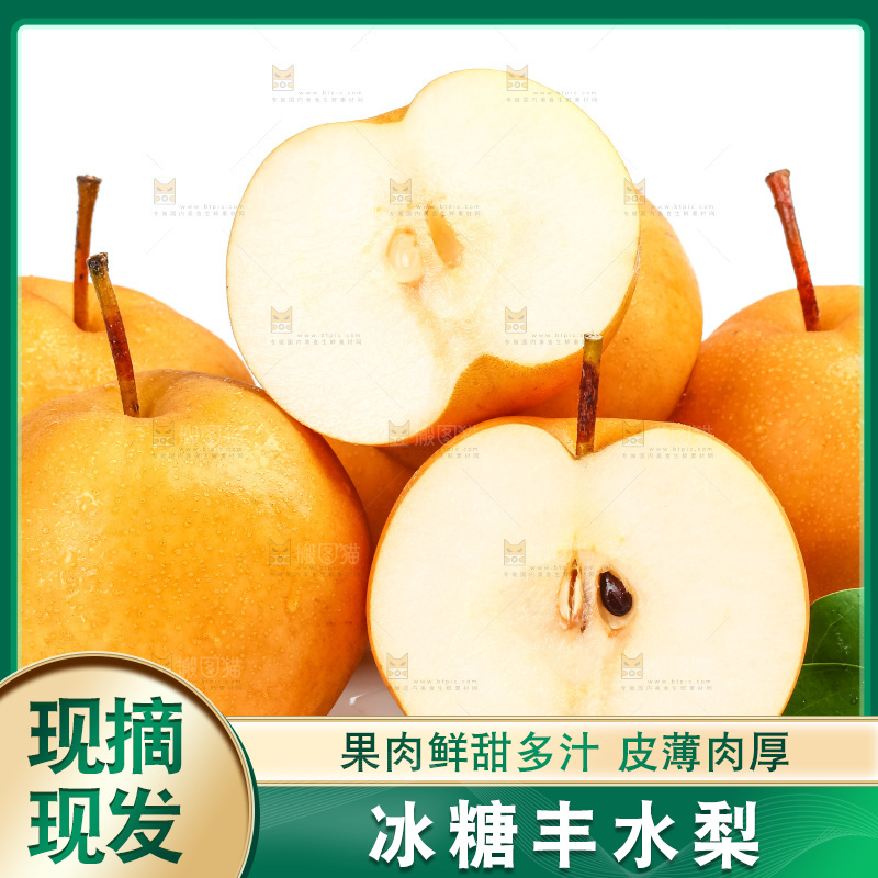 浅底上的丰水梨