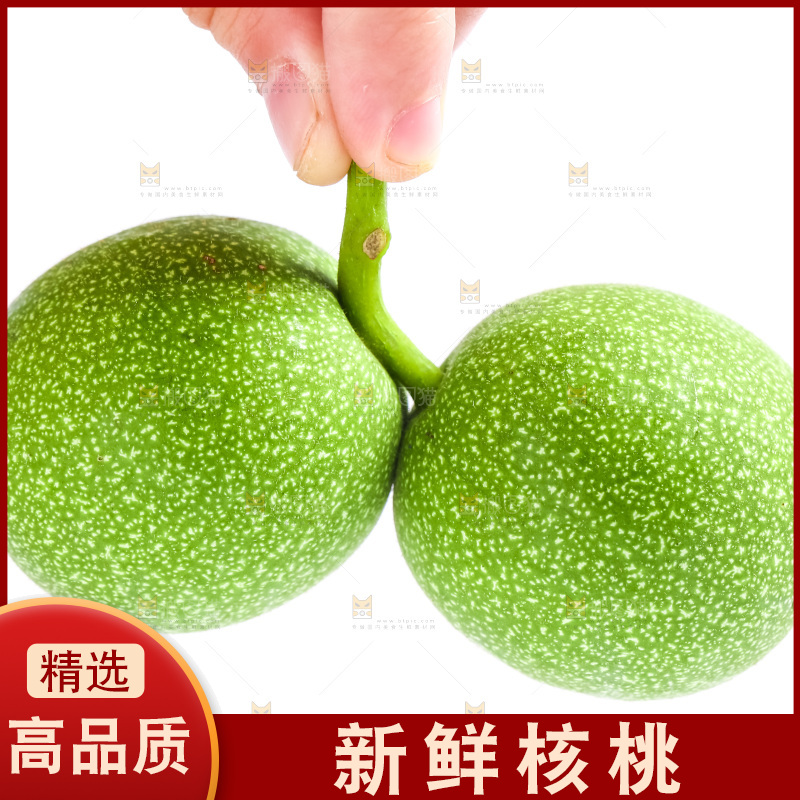 手里拿着核桃