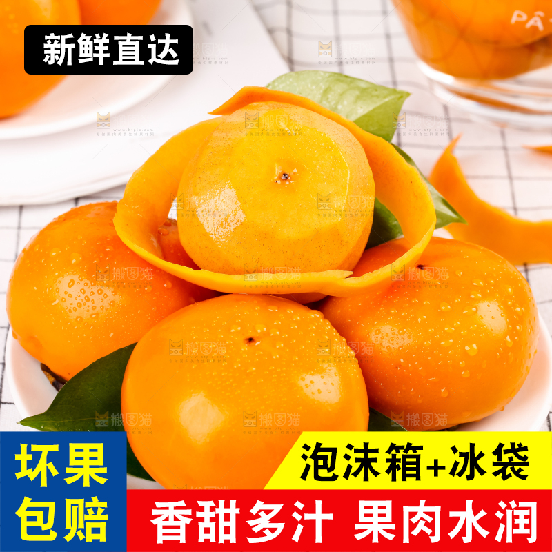 格子底上放着一盘陕西脆柿子