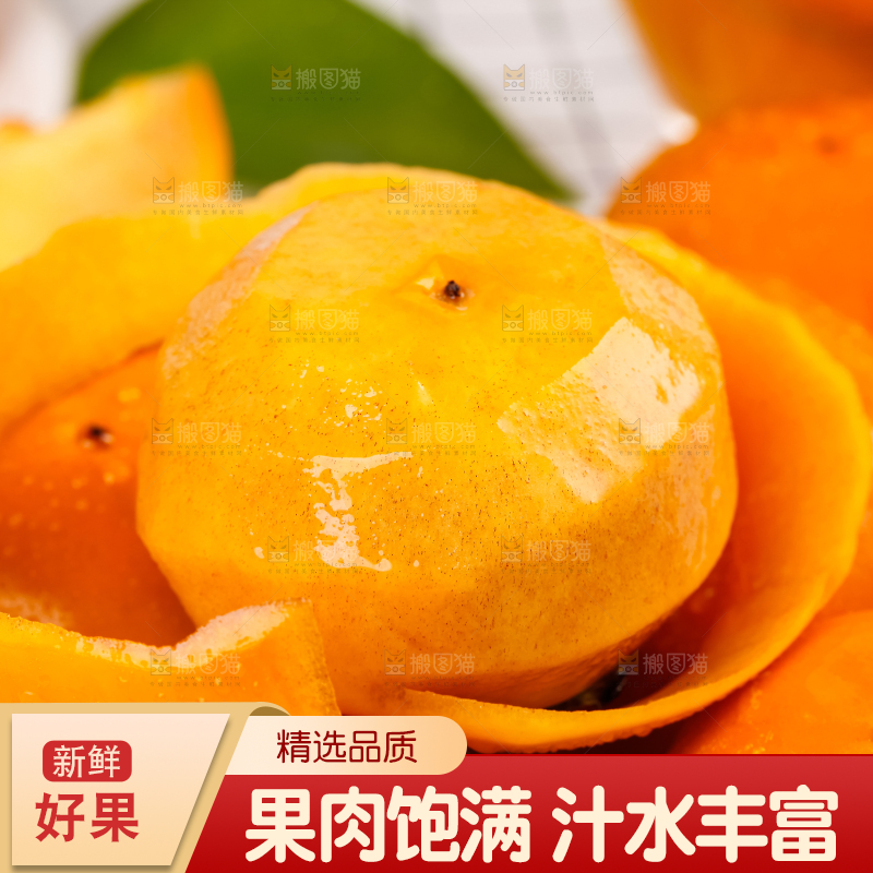 格子底上的硬柿子