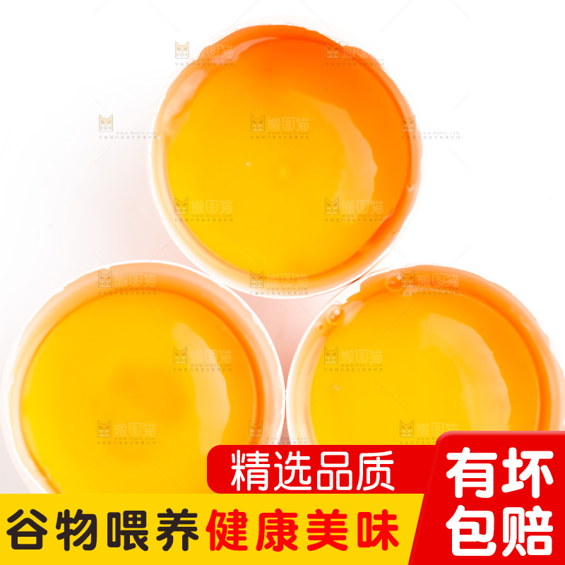 白底上的柴鸡蛋