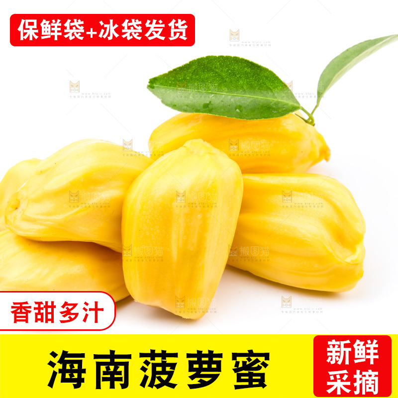 浅底上的黄肉菠萝蜜