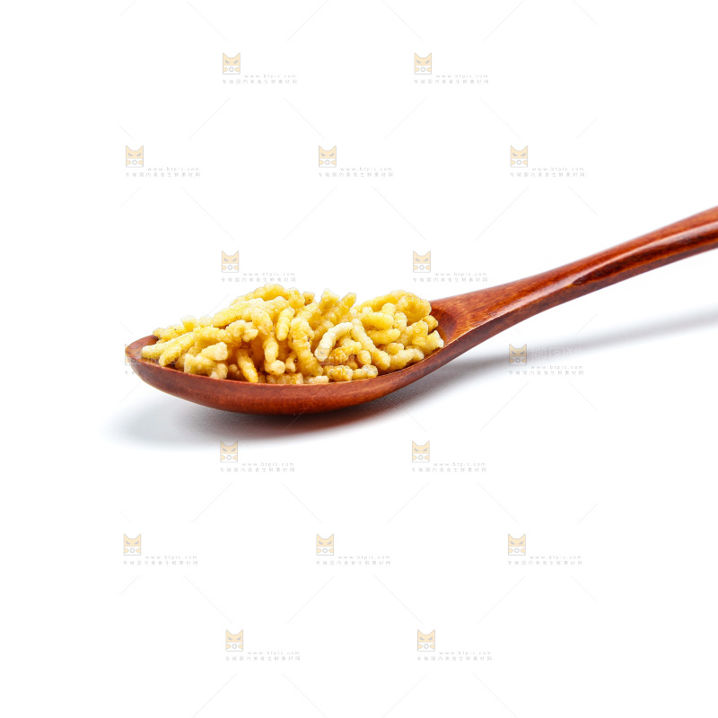 白底上的炒米