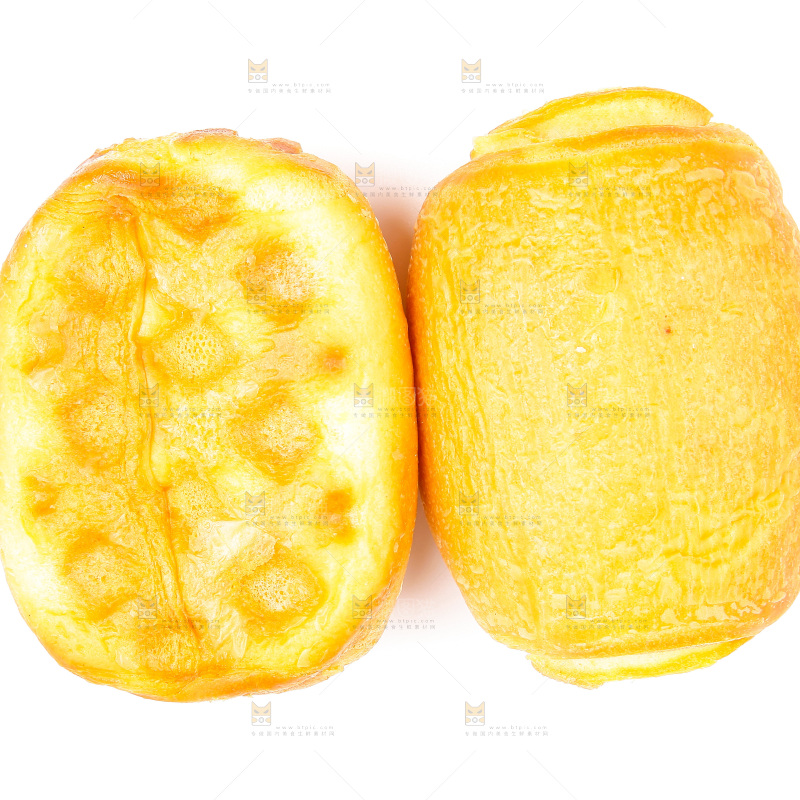 白底上的椰蓉包