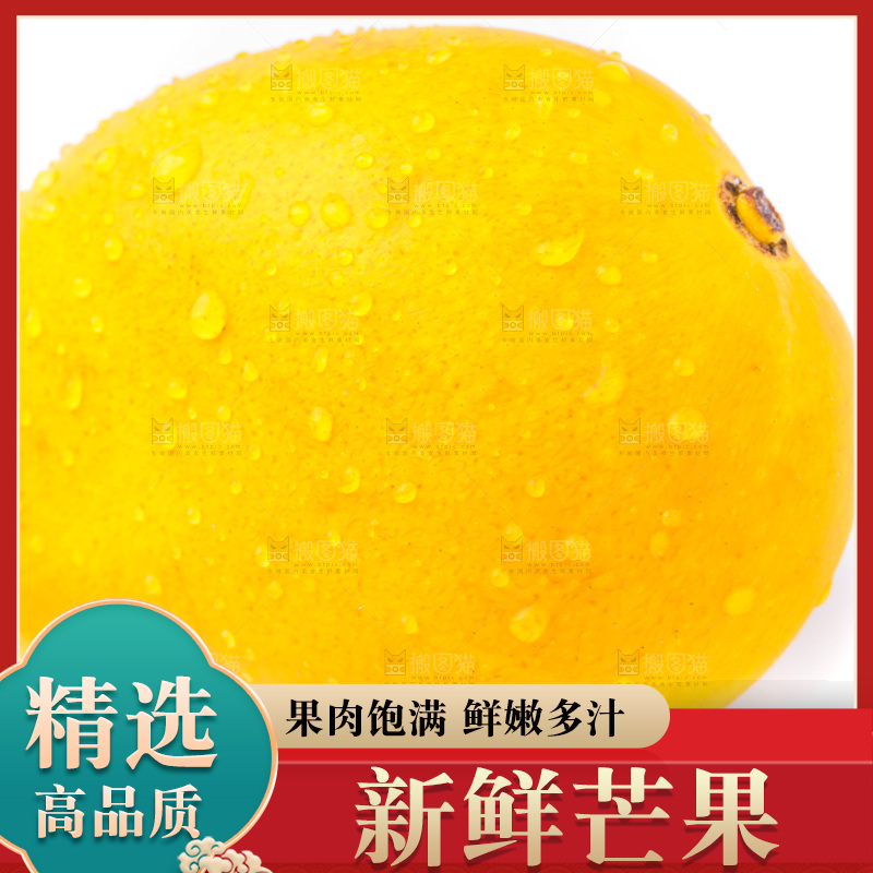 浅底上的海南小台农芒