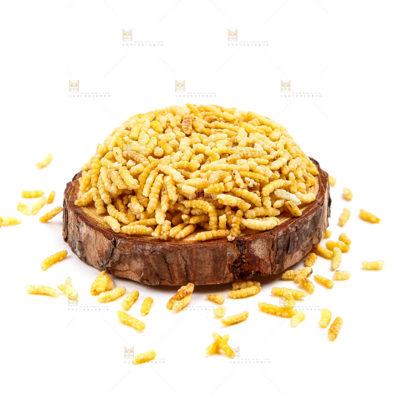 白底上的炒米