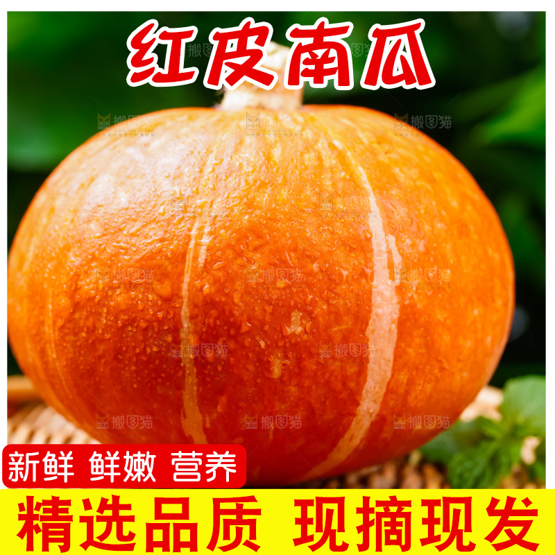 篮子上摆放着黄金南瓜