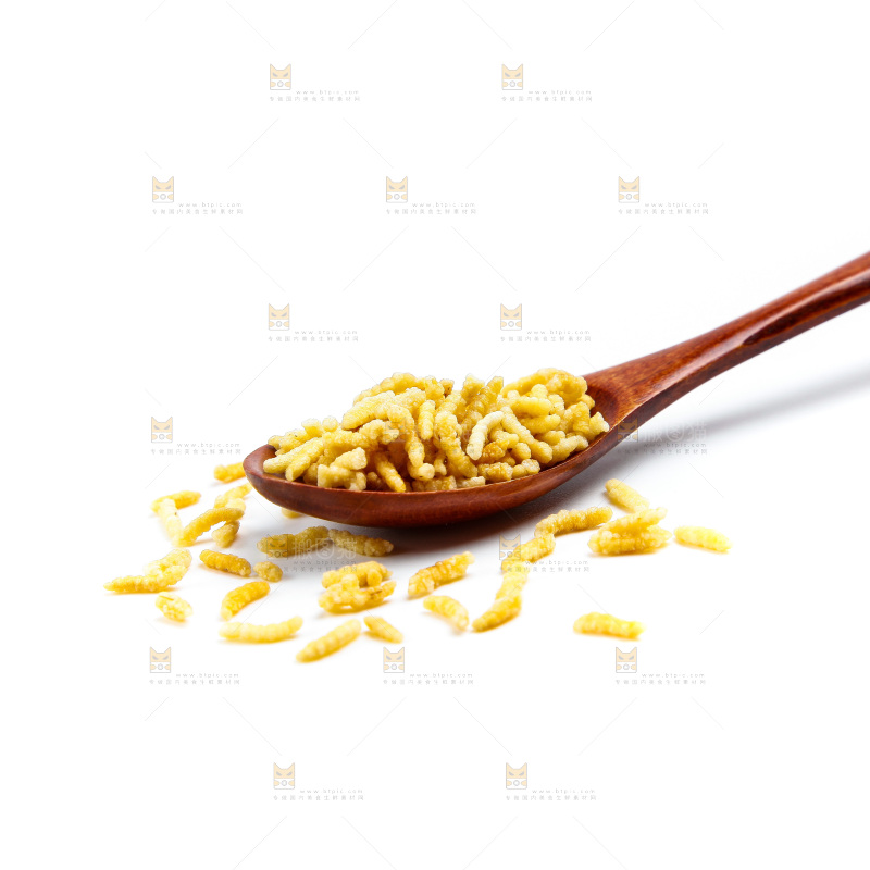 白底上的炒米