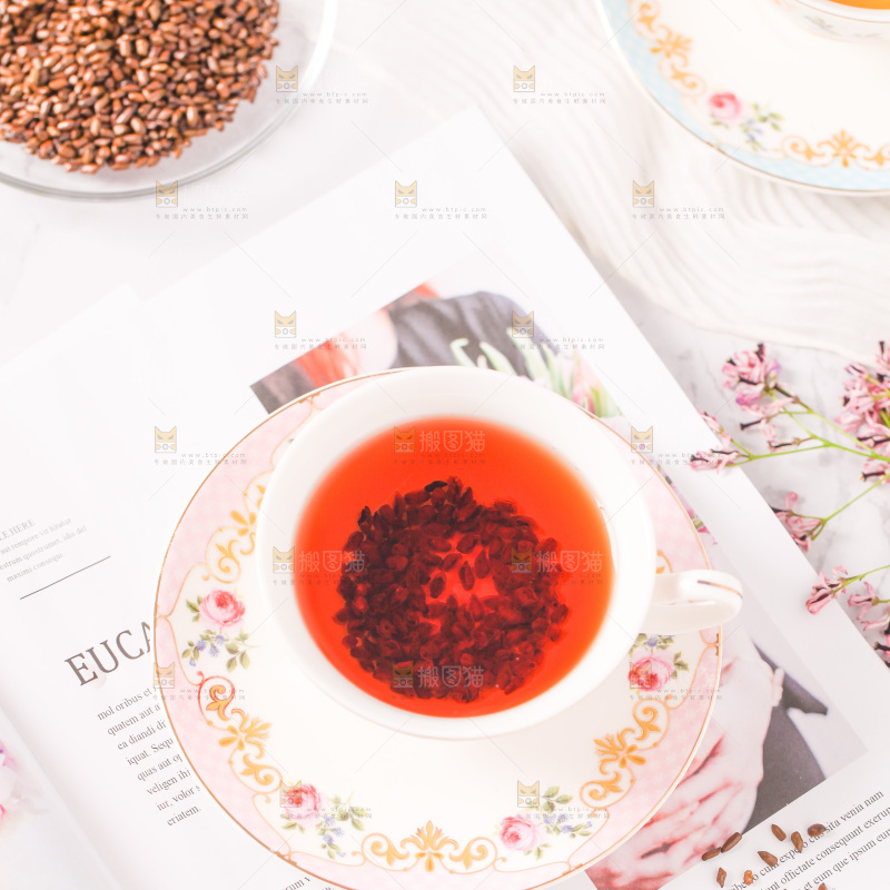 一杯决明子茶
