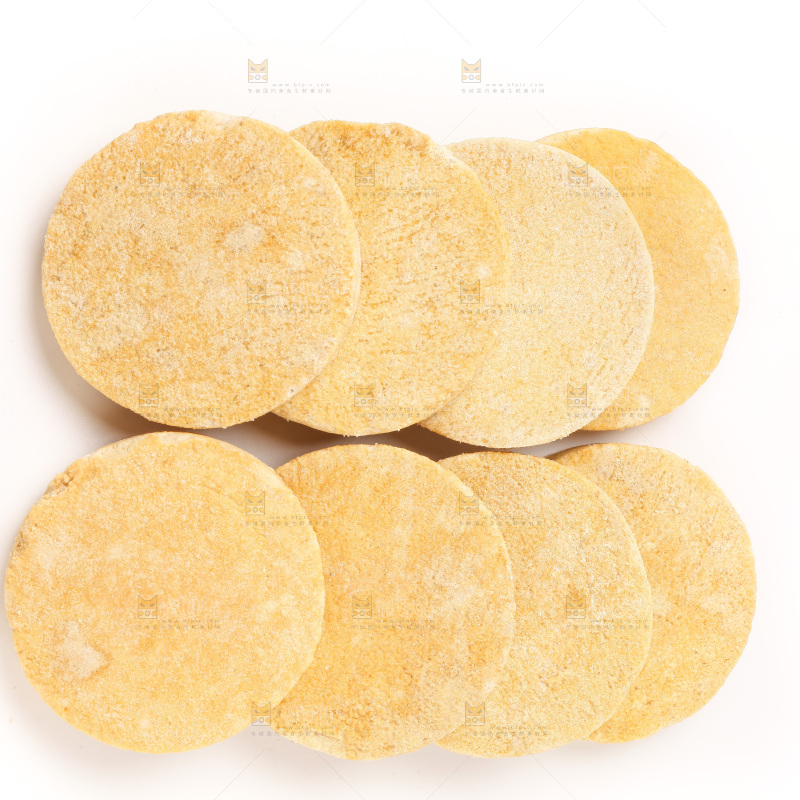 白底上的烟饼