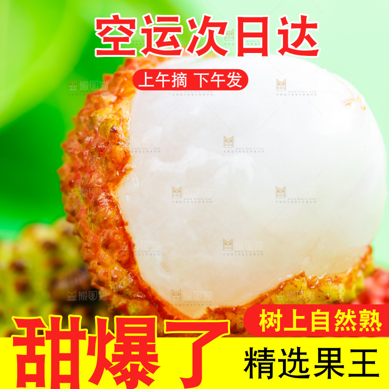 妃子笑果肉特写